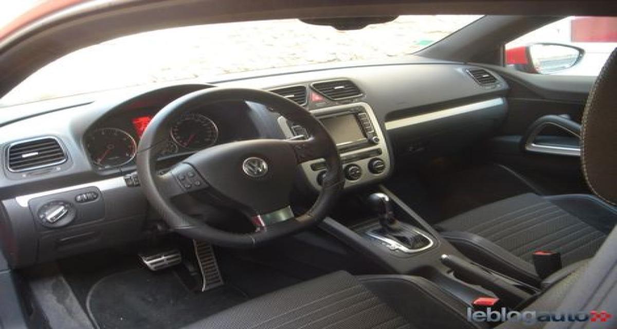 Essai Volkswagen Scirocco TSI 200ch DSG : Vie à bord (2/4)