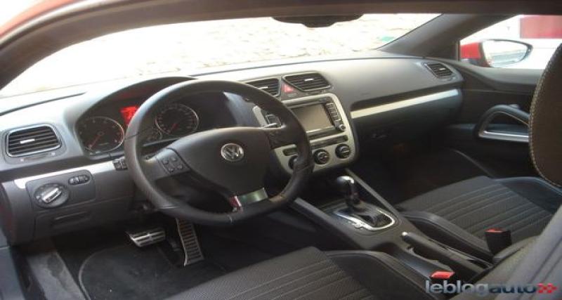  - Essai Volkswagen Scirocco TSI 200ch DSG : Vie à bord (2/4)