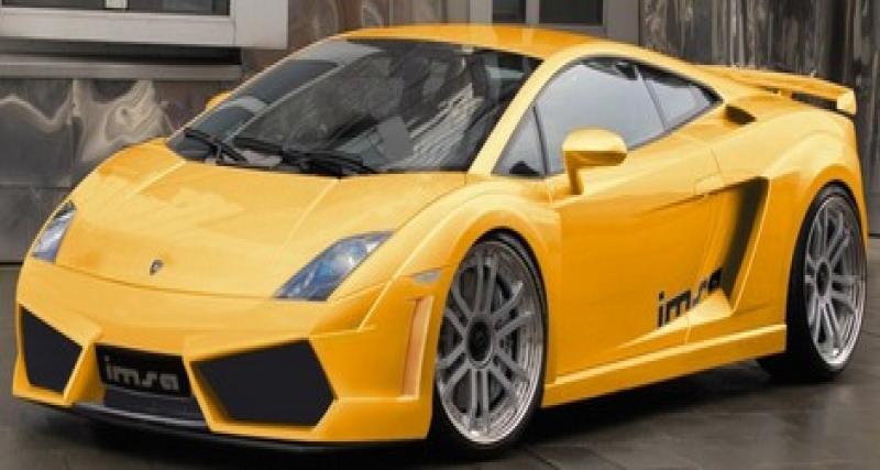  - Lamborghini Gallardo LP560 GTV par IMSA : Des faux airs de Countach !