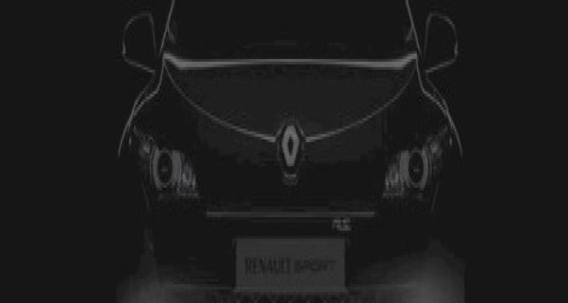  - Genève 2009 : teaser de la Renault Megane RS