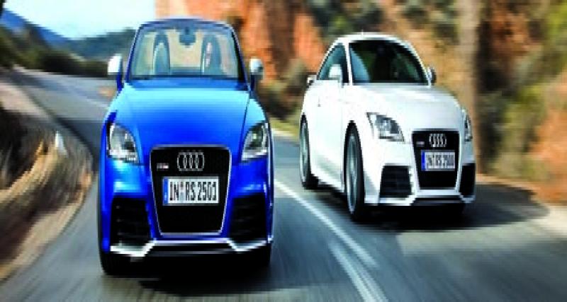  - Audi TT-RS : premières images officielles