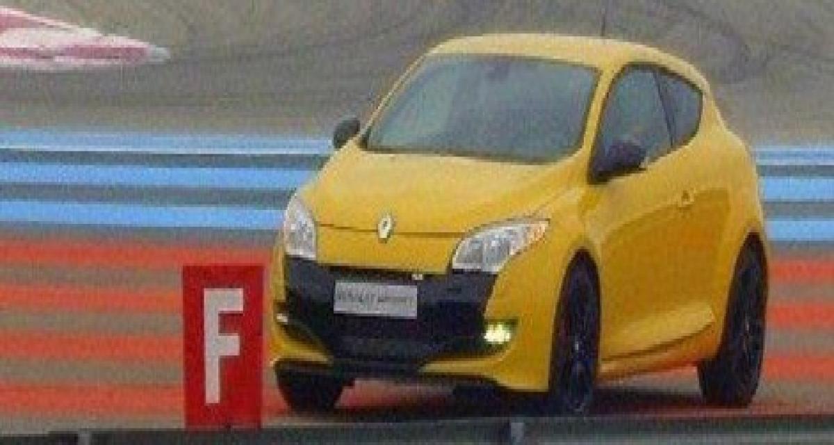 Spyshots : Renault Megane III RS et Clio RS