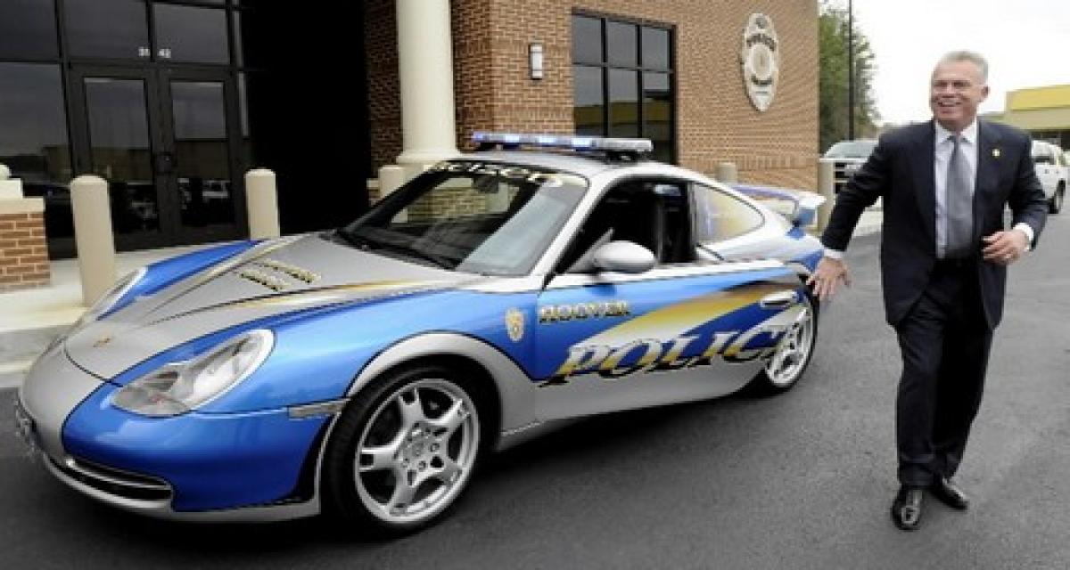 La Porsche 911 de la police de Hoover