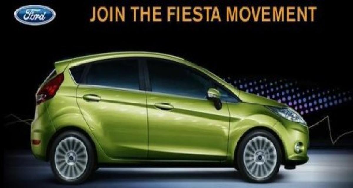 Ford Fiesta aux USA : la communication s'accélère