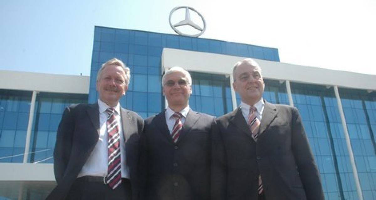 Mercedes ouvre une nouvelle usine en Inde