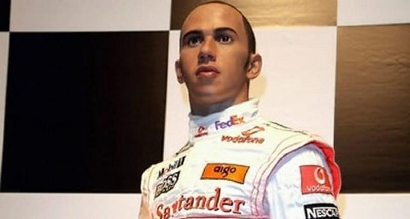  - Lewis Hamilton statufié chez Madame Tussauds