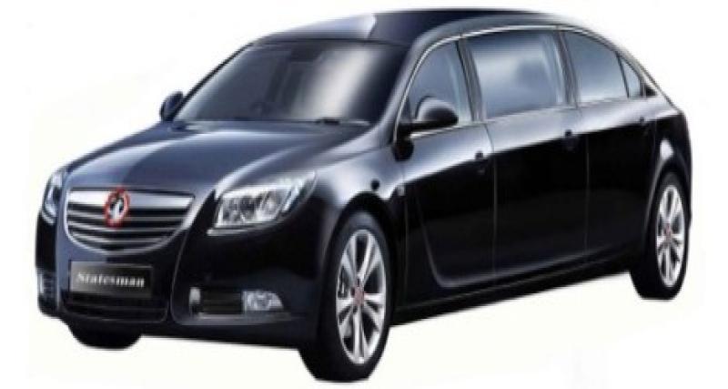  - Opel Insignia versions limousine et corbillard
