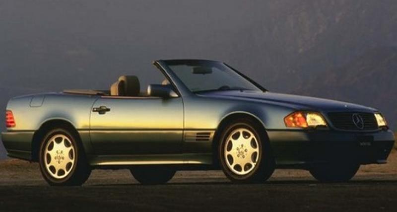  - 20 ans déjà: Mercedes SL