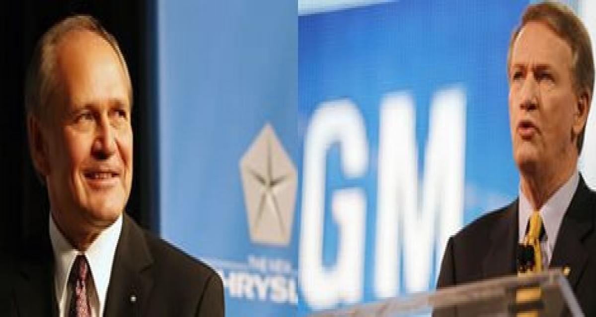 Crise : 2 sondés américains sur 3 contre le plan de soutien à GM et Chrysler