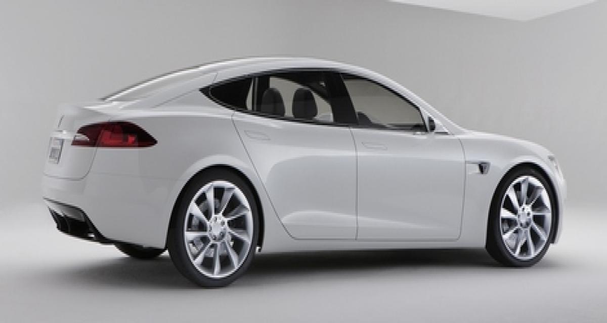 Tesla S : la berline électrique se dévoile