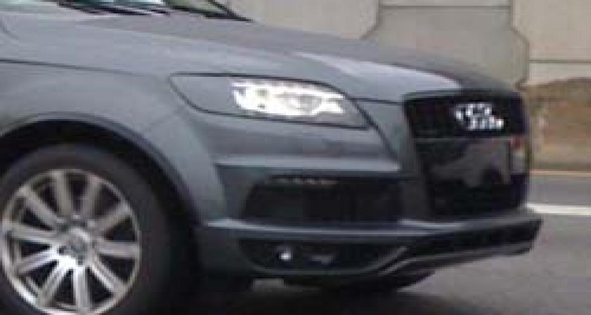 Spyshots : l'Audi Q7 restylé.
