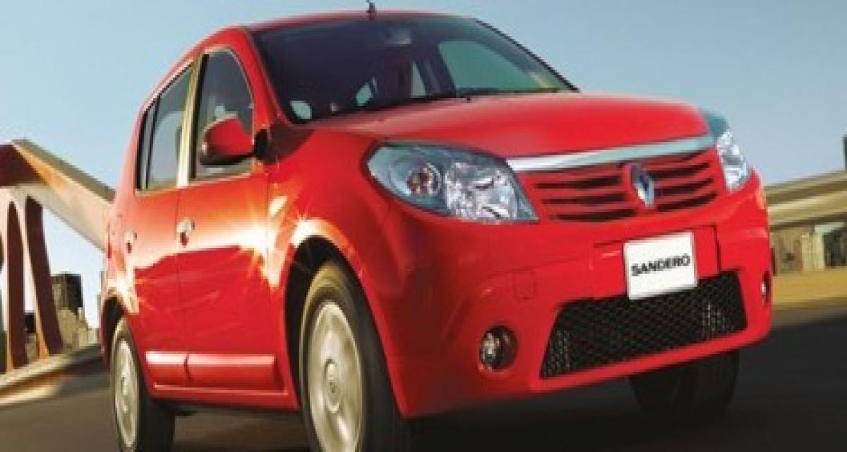 Renault lance la Sandero sur le marché chilien