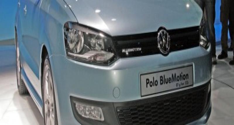  - Genève 2009 : VW Polo BlueMotion Concept