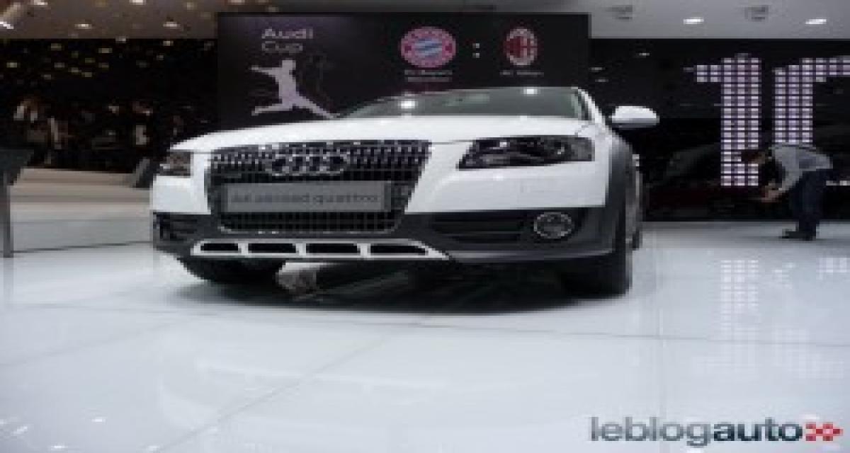 Genève 2009 Live : Audi A4 Allroad