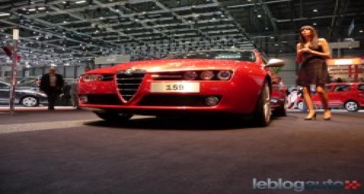 Genève 2009 Live : Alfa Romeo 159 TBI