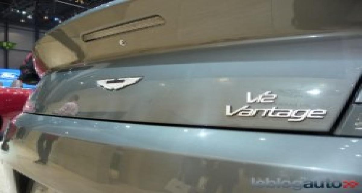 Genève 2009 Live : Aston Martin V12 Vantage