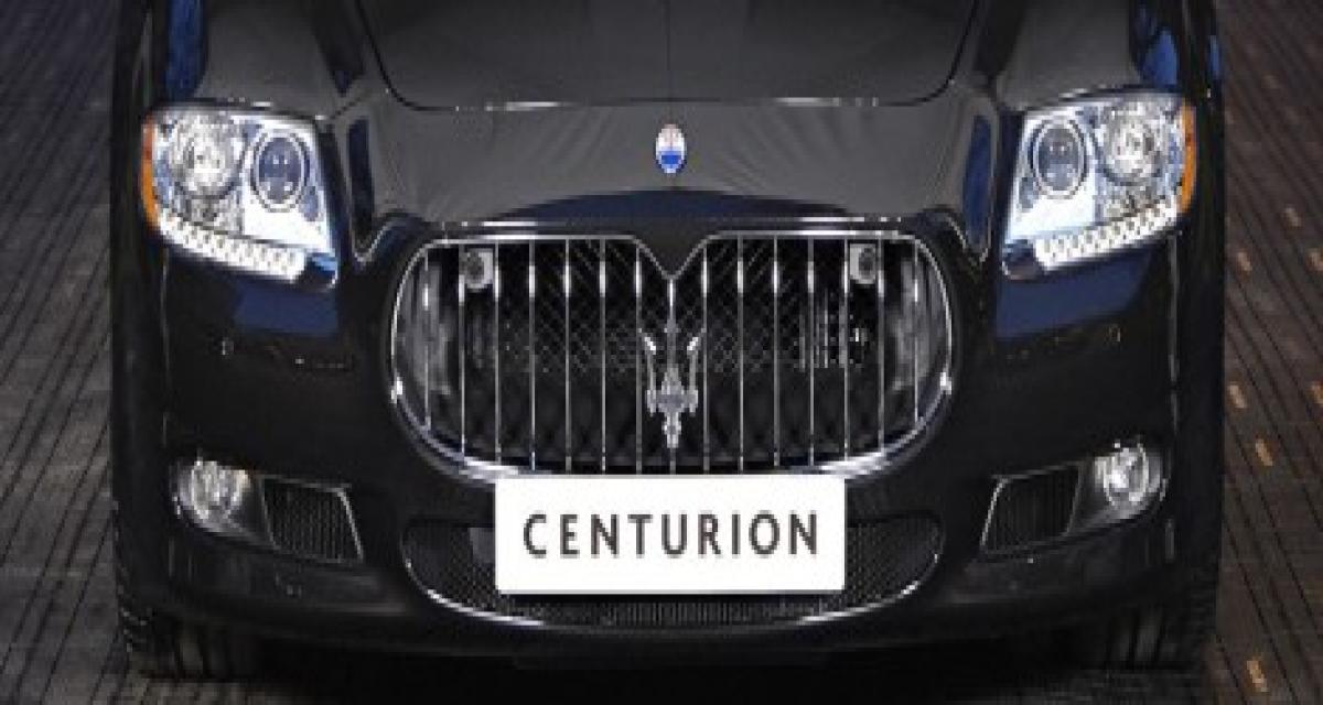 Série limitée Maserati Quattroporte Centurion