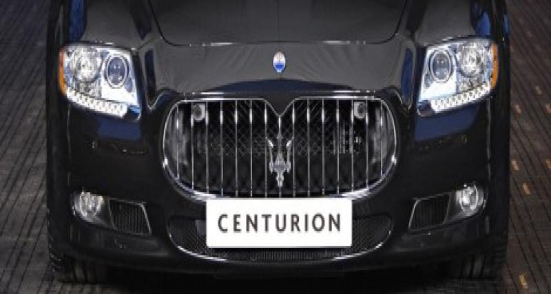  - Série limitée Maserati Quattroporte Centurion