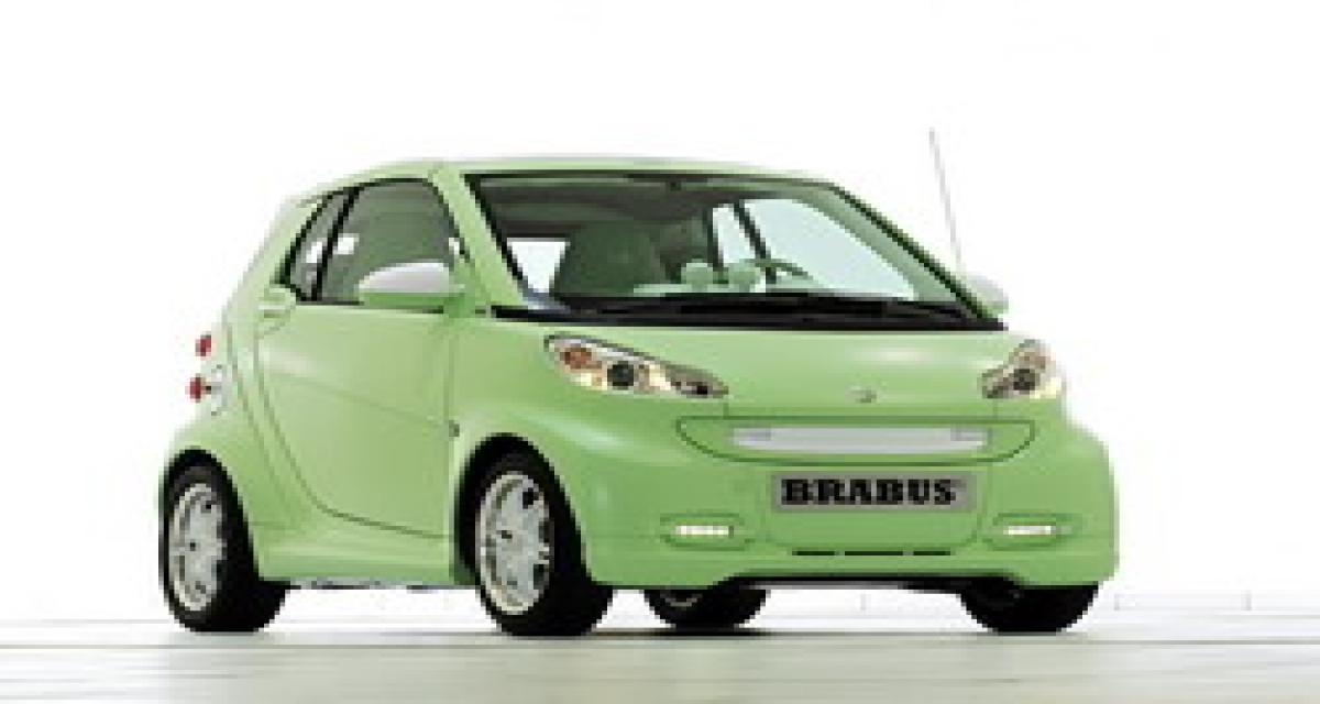Genève 2009 : Smart Fortwo Brabus Electric Drive