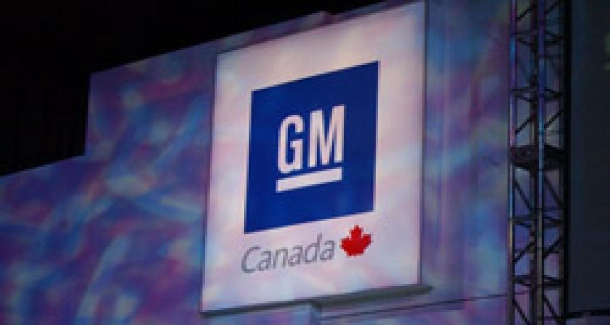 GM et les syndicats : accord au Canada