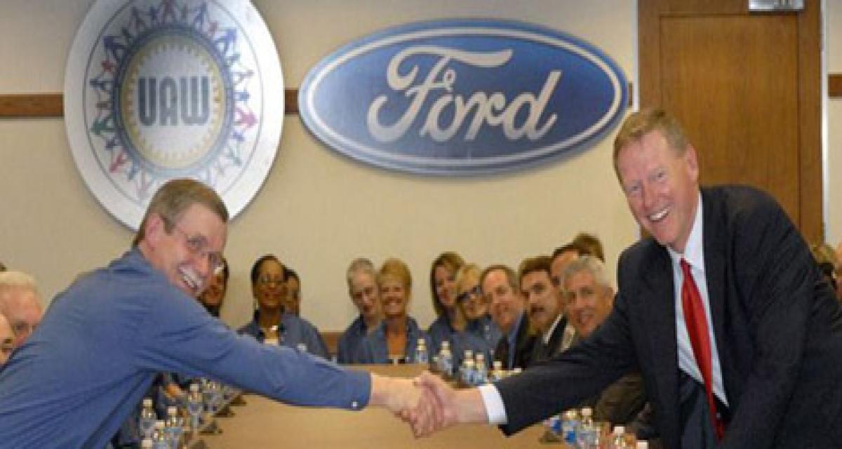 Accord entre Ford et l'UAW
