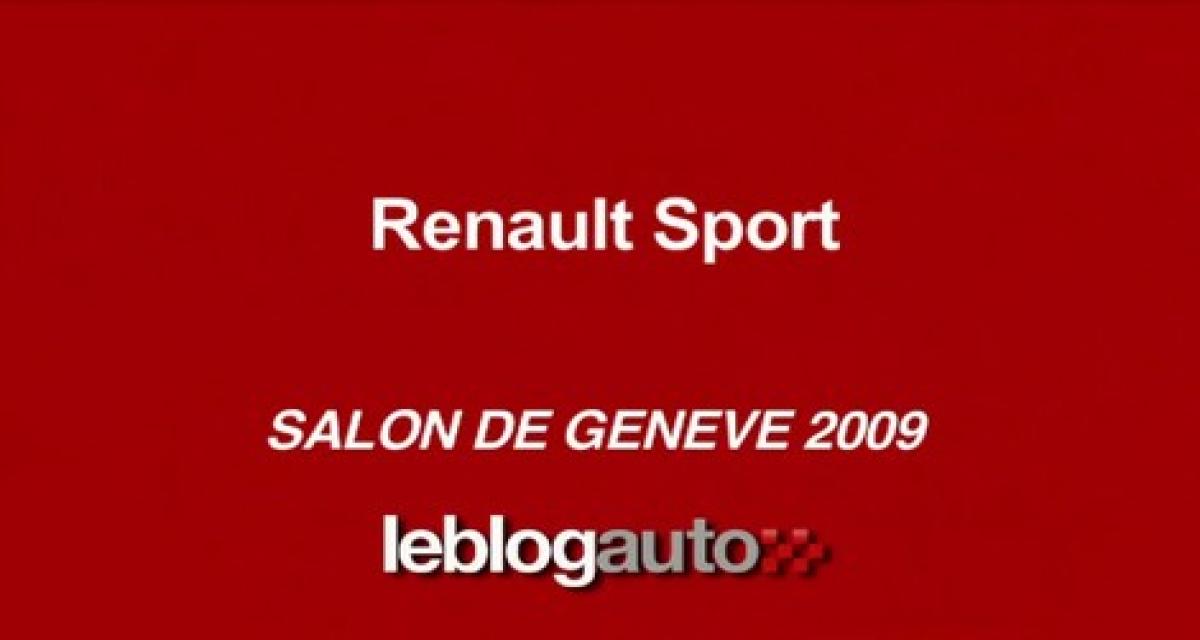 Genève Live : La gamme Renault RS en question avec Rémi Deconinck