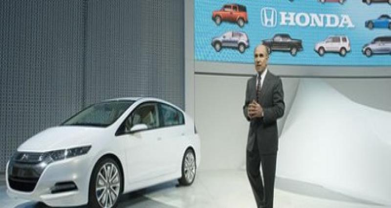  - Crise : Honda absent du salon de Francfort