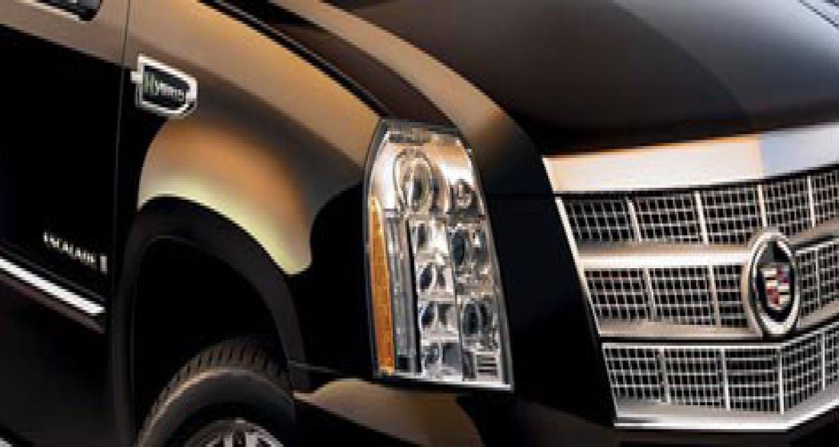 Cadillac Escalade Platinum Hybrid: l'arme anti-faillite ?
