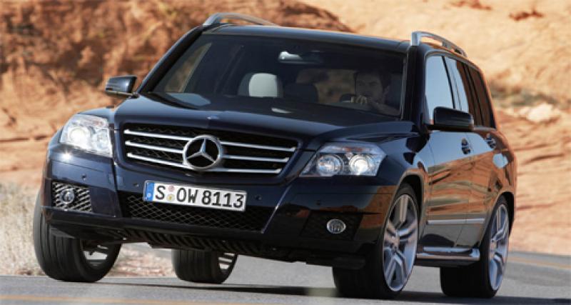  - Trop de Mercedes GLK haut de gamme aux States.