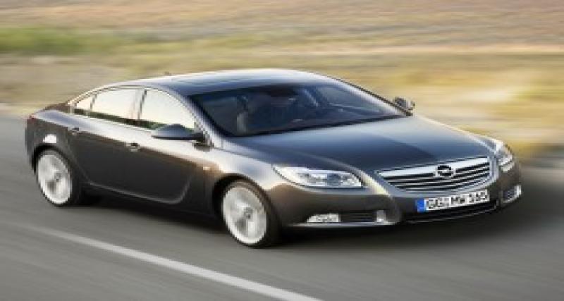  - Les résultats de l'Insignia ont généré des liquidités chez Opel