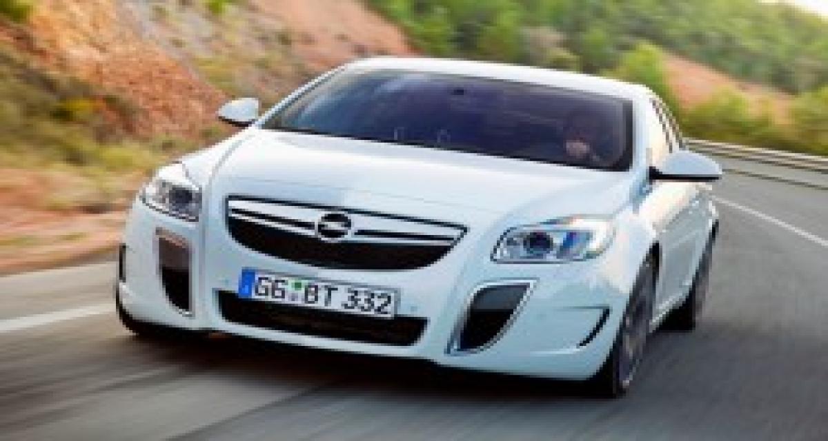 Opel Insignia OPC : la vidéo officielle