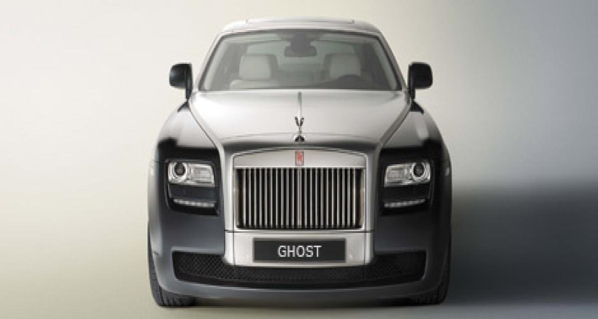 La petite Rolls-Royce officiellement baptisée Ghost