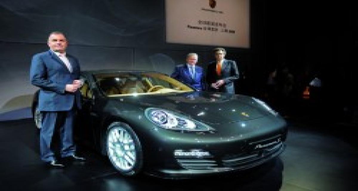 Shanghai 2009 : la Porsche Panamera officiellement présentée