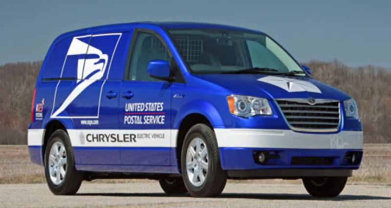  - Chrysler livre ses premiers vans électriques