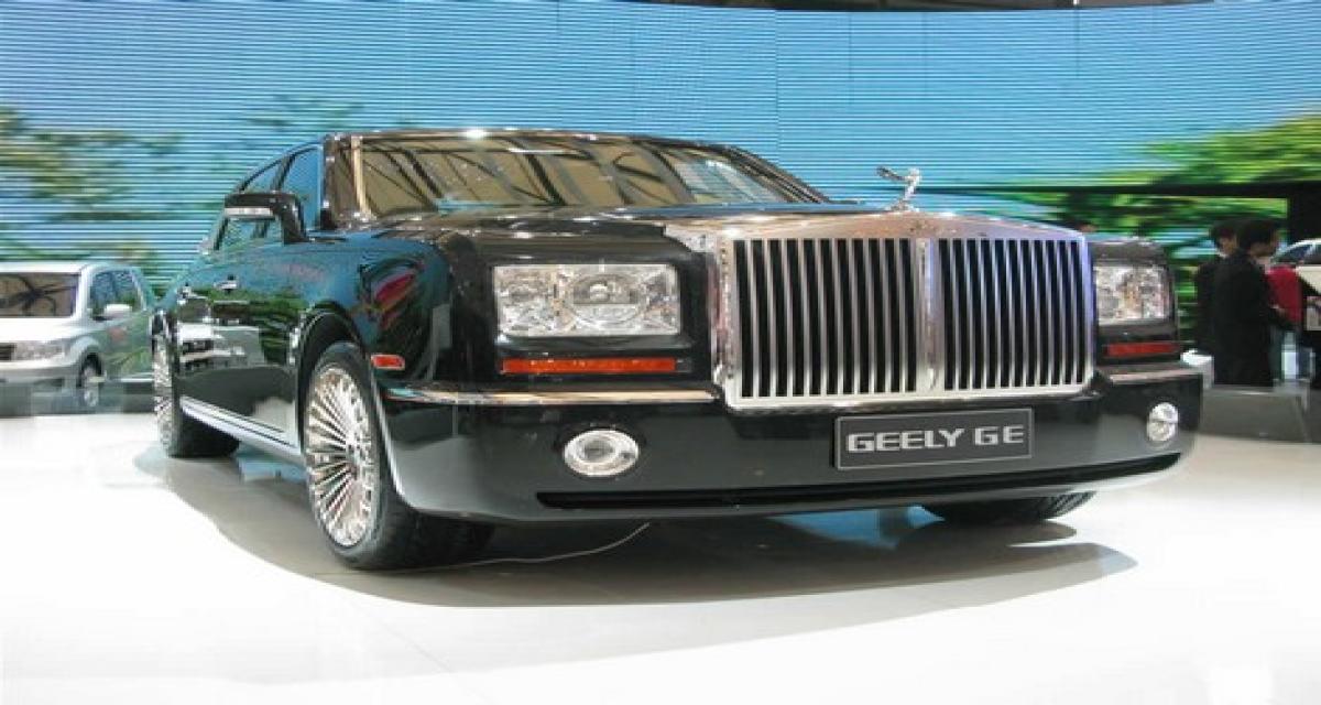 Salon de Shanghai: Geely vs Rolls Royce
