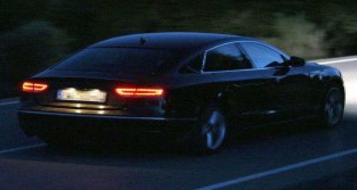 Night spyshot : Audi A5 Sportback