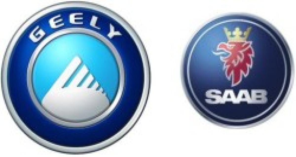 Saab/Volvo : Geely nie un quelconque intérêt...