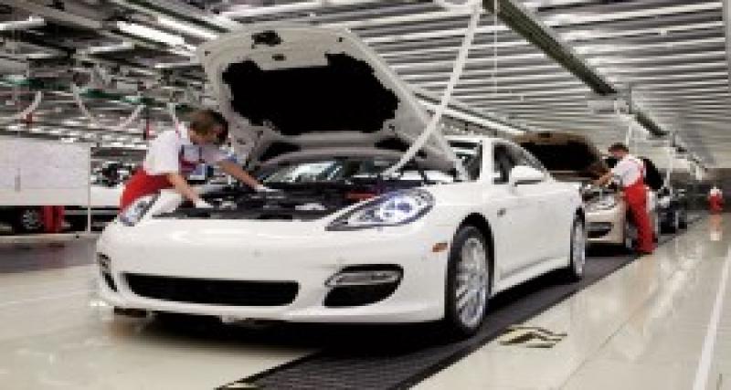  - Porsche Panamera : la production lancée