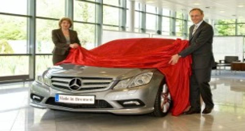  - La première Mercedes Classe E Coupé remise