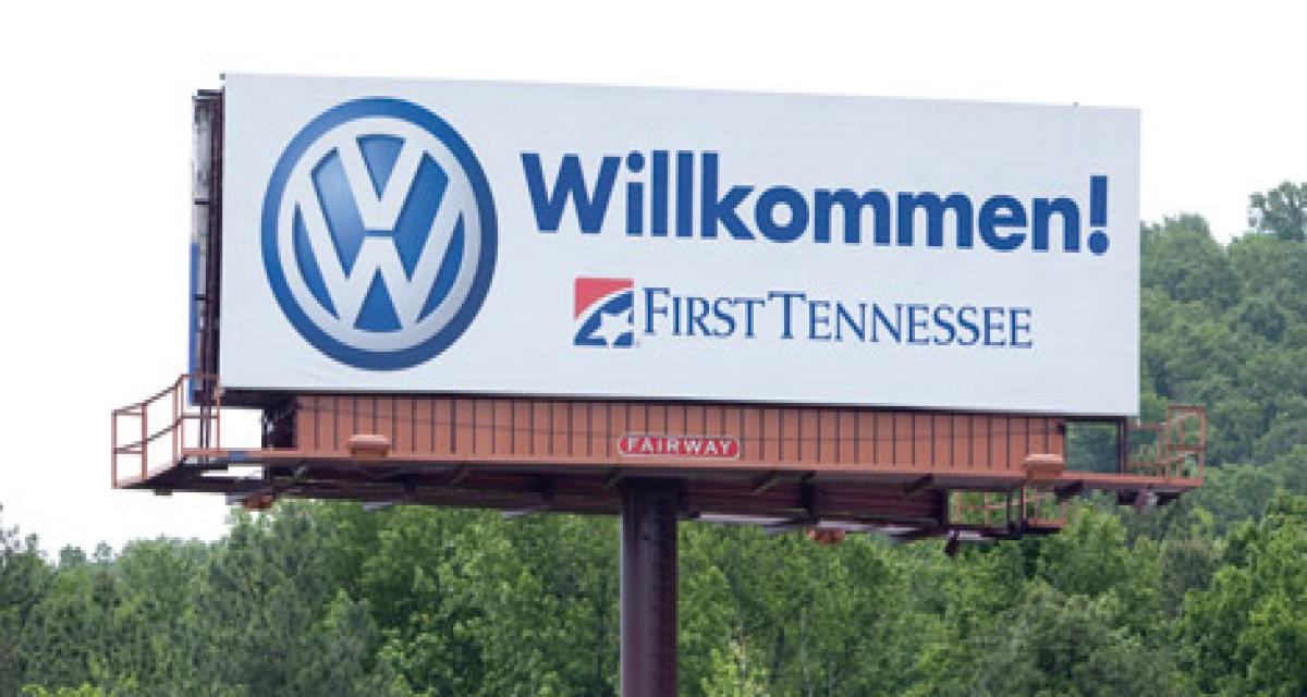 Volkswagen inaugure son usine de Chatanooga