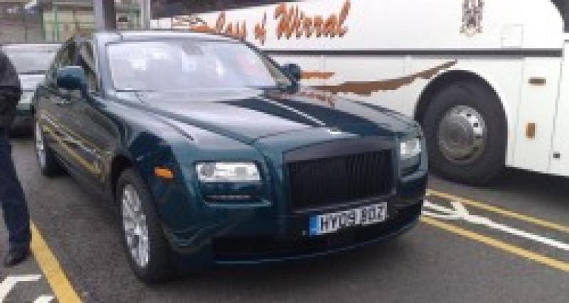  - La Rolls-Royce Ghost prise dans son jus naturel