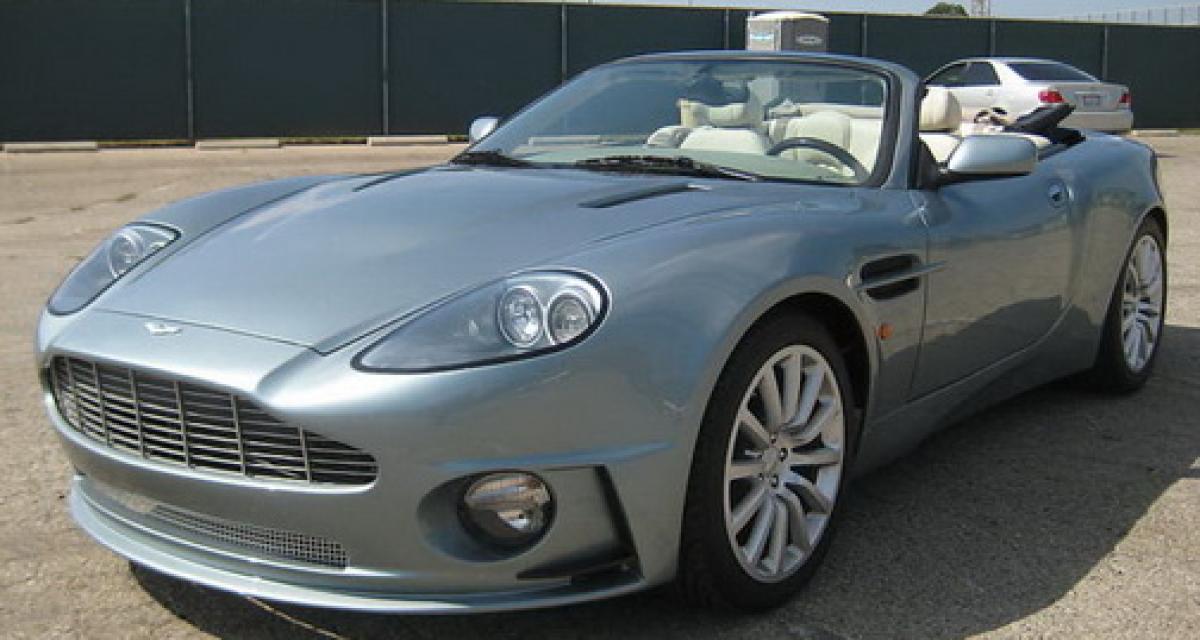 Trouvé sur eBay : Aston Martin Vanquish cabrio 
