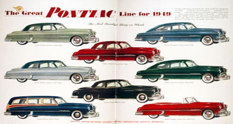  - Histoire de Pontiac : 1949, Pontiac Chieftain