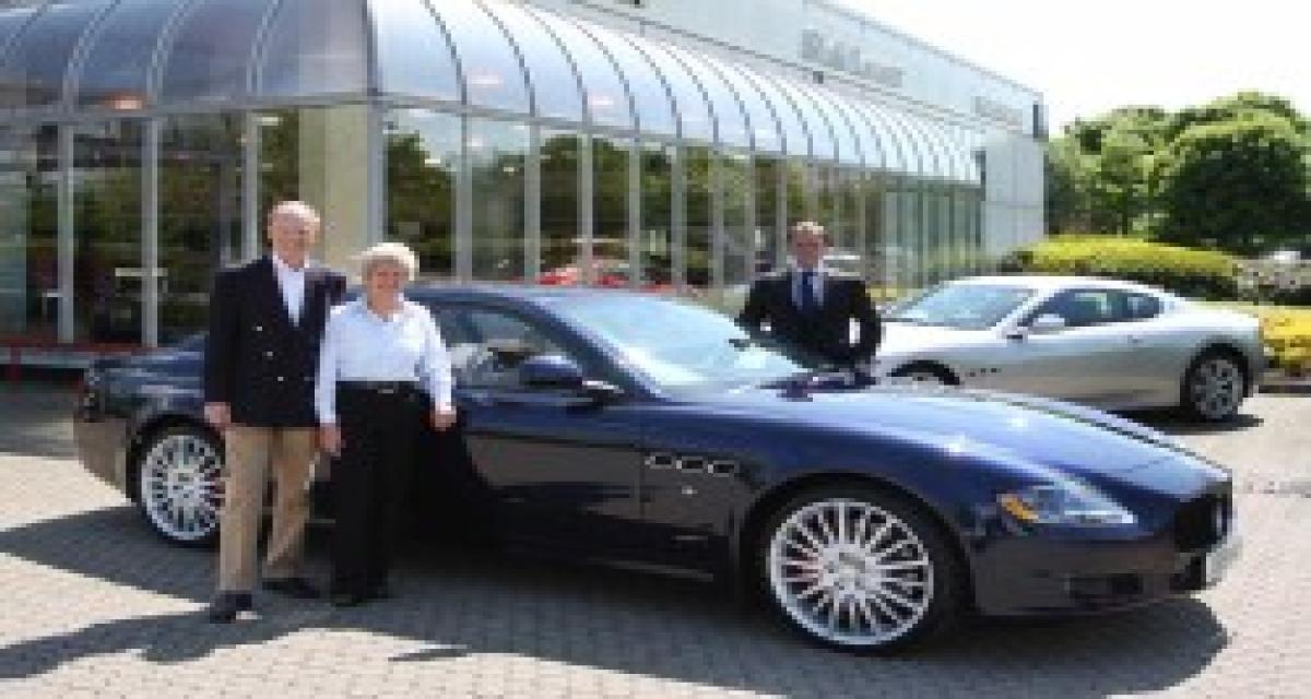 Et de 1 000 Maserati Quattroporte en Angleterre