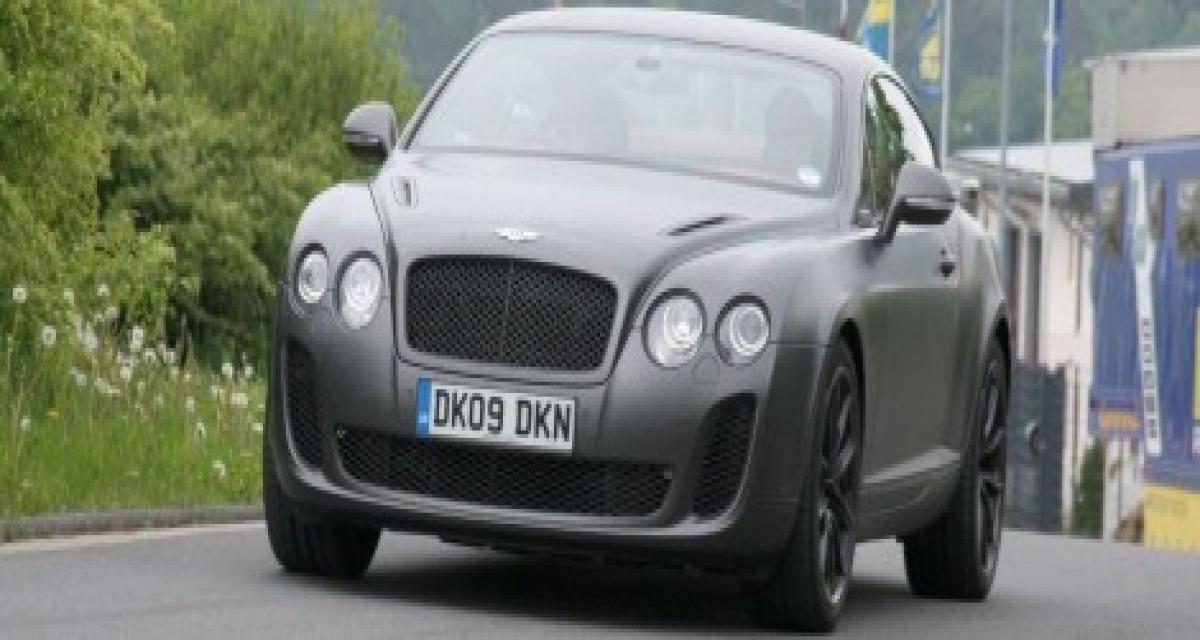 Spyshot : la Bentley Continental Supersports en vidéo sur le 'Ring