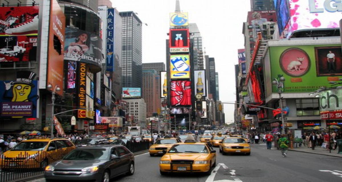 Times Square sans voitures
