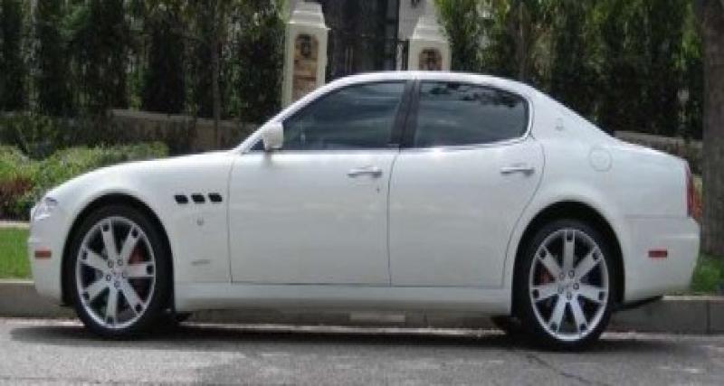  - Avis aux fans : la (presque) Quattroporte Sport GT de Lindsay Lohan à vendre