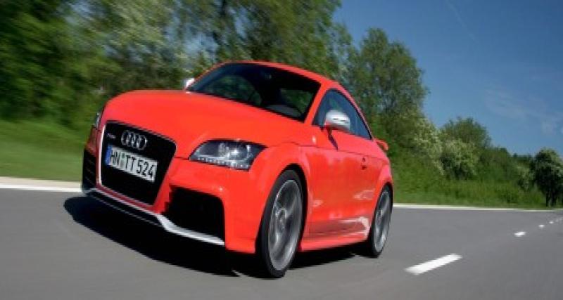  - Audi TT-RS : le plein de photographies