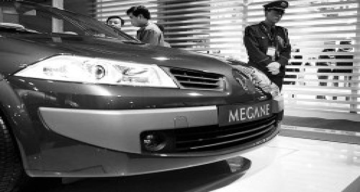 Importation gelée de certaines Renault en Chine