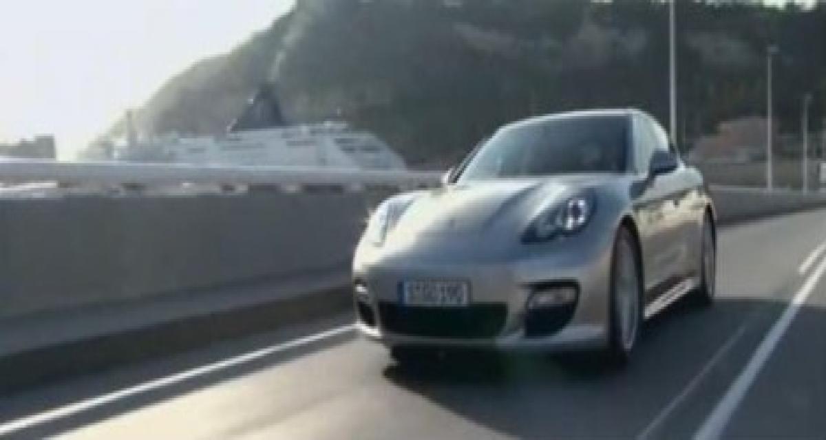La Porsche Panamera encore en vidéo promo